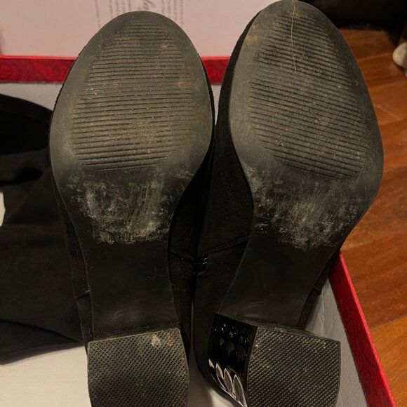 Carlos by Carlos Santana Black Quantum Over-The-Knee Boots - Picture 7 of 10